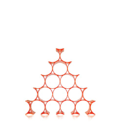 Kartell 076804Z support de bouteille de vin Orange