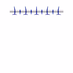 Kartell 817472, Alberto Meda, Bleu, 1 pièce(s)