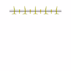 Kartell 817473, Alberto Meda, Jaune, 1 pièce(s)