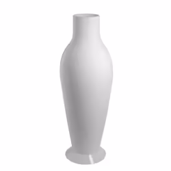 Kartell 892000000 vase Blanc