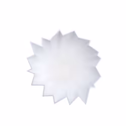 Kartell 122900000 vase Blanc
