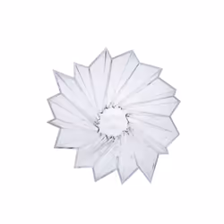 Kartell 01229B4 vase Transparent