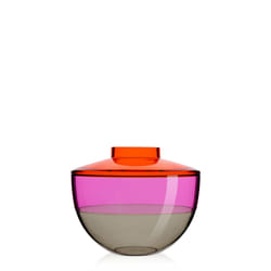 Kartell 122122 vase Gris, Orange, Rouge