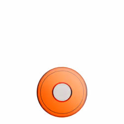 Kartell 122122 vase Gris, Orange, Rouge