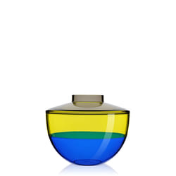 Kartell 122133 vase Bleu, Gris, Jaune