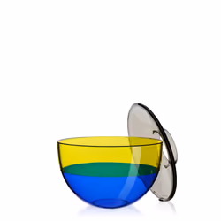 Kartell 122133 vase Bleu, Gris, Jaune