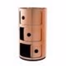 Armoire - KARTELL - Componibili - Cuivre - 2 portes coulissantes - 58x60x58 cm