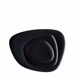 Kartell 123609 plateau repas Noir