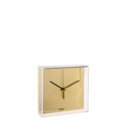 Kartell 01910GG Horloge murale et de table Or