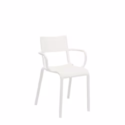 Kartell 581403 chaise restaurant
