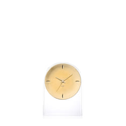 Kartell 01931GG Horloge murale et de table Transparent, Or