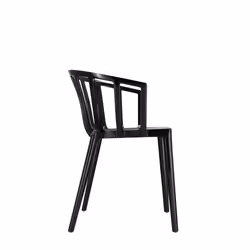 Kartell 580609 chaise restaurant - Vue supplémentaire 3