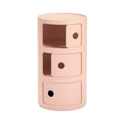 Kartell Componibili Bio Rangement Rose 58,5 Cm