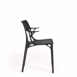 Kartell 05886NE chaise restaurant