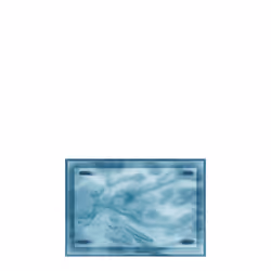 Kartell 12000000 plateau repas Bleu