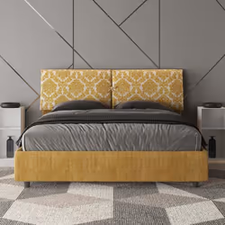 Lit Mados 160x190 sommier et conteneur - Giada 3 Agata 3
