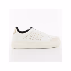 Basket Armani Exchange Elegance urban Femme Blanc