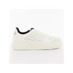 Basket Armani Exchange Elegance urban Femme Blanc
