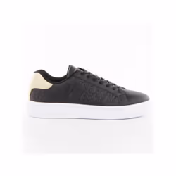 Basket Armani Exchange Geo AX Femme Noir
