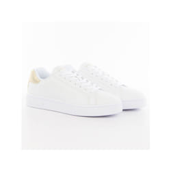 Basket Armani Exchange Geo AX Femme Blanc