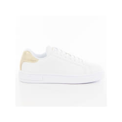 Basket Armani Exchange Geo AX Femme Blanc