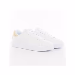 Basket Armani Exchange Geo AX Femme Blanc