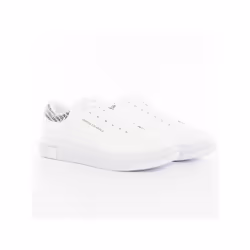 Basket Armani Exchange Tennis AX Homme Blanc
