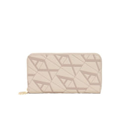 Portefeuille Armani Exchange Essential Femme Beige