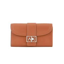 Portefeuille Armani Exchange AX classic Femme Marron