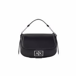 Sac bandoulière Armani Exchange Buckle AX Femme Noir
