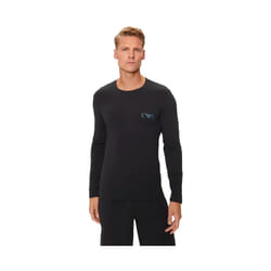 T shirt Emporio Armani Core Logo Crew Homme Noir