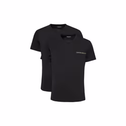 T shirt Emporio Armani Pack x2 Crew Homme Noir