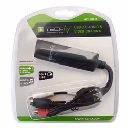 Techly I-USB-VIDEO-700TY convertisseur de signal vidéo 720 x 576 pixels