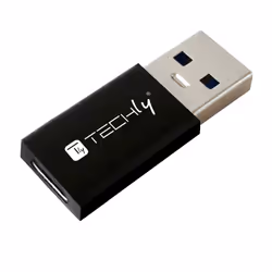 Techly IADAP USB3-AFT changeur de genre de câble USB A USB C Noir - Vue supplémentaire 6
