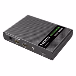 Techly IDATA HDMI-KVM67, Émetteur et récepteur, Avec fil, 70 m, Cat6, Cat6a, Cat7, 4096 x 2160 pixels, 60 Hz