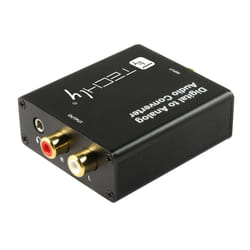 Techly IDATA SPDIF-9 convertisseur audio Noir