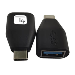 Techly IADAP-USB30-CMAFTY changeur de genre de câble USB A USB C Noir