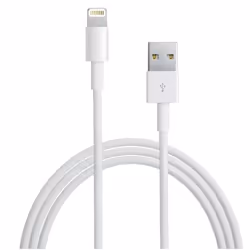 Techly ICOC APP-8WH1, 1 m, Lightning, USB A, Mâle, Mâle, Blanc
