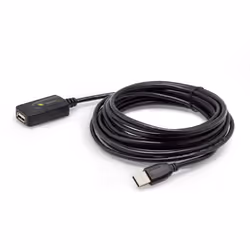 Techly IUSB-REP20TY câble USB 5 m USB 2.0 USB A Noir