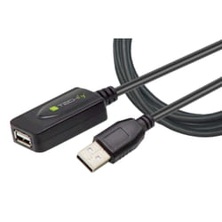 Techly IUSB-REP220TY3 câble USB 20 m USB 2.0 USB A Noir