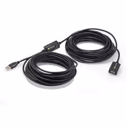 Techly IUSB-REP220TY3 câble USB 20 m USB 2.0 USB A Noir