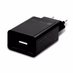Techly IPW-USB-24BK, Intérieure, Secteur, 5 V, 2,4 A, Noir
