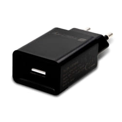 Techly IPW-USB-24BK chargeur d'appareils mobiles Universel Noir Secteur Intérieure