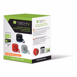 Techly ICASBL94GR enceinte portable Gris 5 W