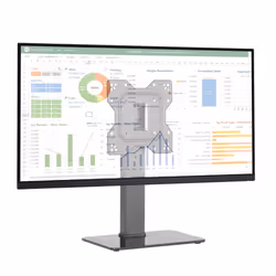 Techly ICA-LCD 323S support d'écran plat pour bureau 109,2 cm (43") Noir - Vue supplémentaire 4