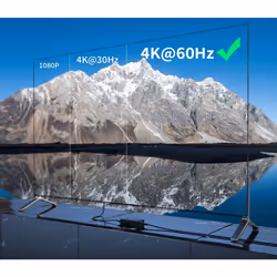 Techly IDATA EXT-565 extension audio/video Émetteur et récepteur AV Noir - Vue supplémentaire 9