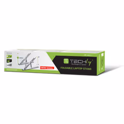 Techly ICA-TBL 134TY Support de livres Supports de Laptop Argent 40,6 cm (16")
