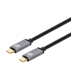 Techly ICOC MUSB322-CM-010, 1 m, USB B, USB C, USB 3.2 Gen 1 (3.1 Gen 1), 10000 Mbit/s, Noir