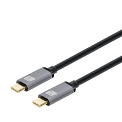 Techly ICOC MUSB322-CM-010 câble USB 1 m USB 3.2 Gen 1 (3.1 Gen 1) USB B USB C Noir