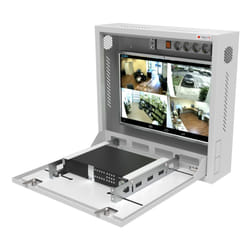 Techly ICRLIM08M boîtier de sécurité d'enregistreur vidéo Gris